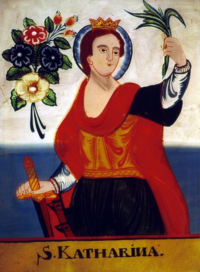 Saint Catherine with Martyr